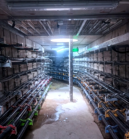 廣州南站電纜隧道溫度監(jiān)測項目